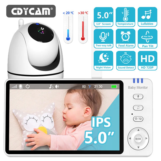 Smart baby monitor with audio