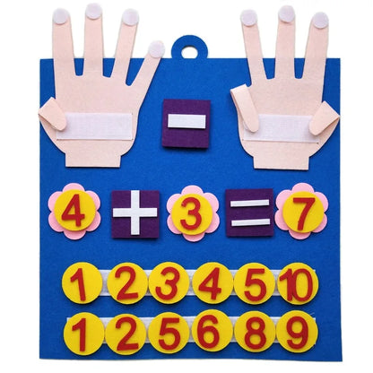 Children's Finger Number Math Toy